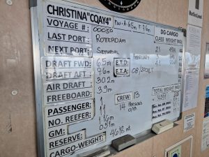 Der einzige Passagier...